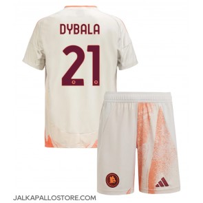 AS Roma Paulo Dybala #21 Vieraspaita Lapsille 2024-25 Lyhythihainen (+ shortsit)